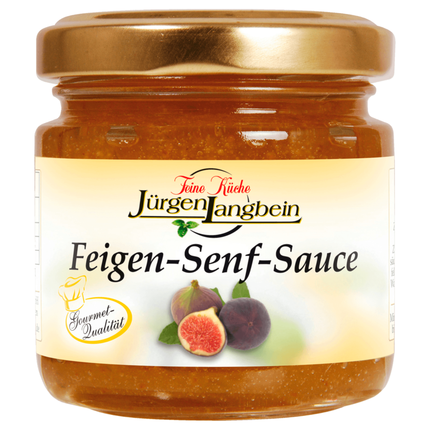 Jürgen Langbein Feigen Senf Sauce 90ml